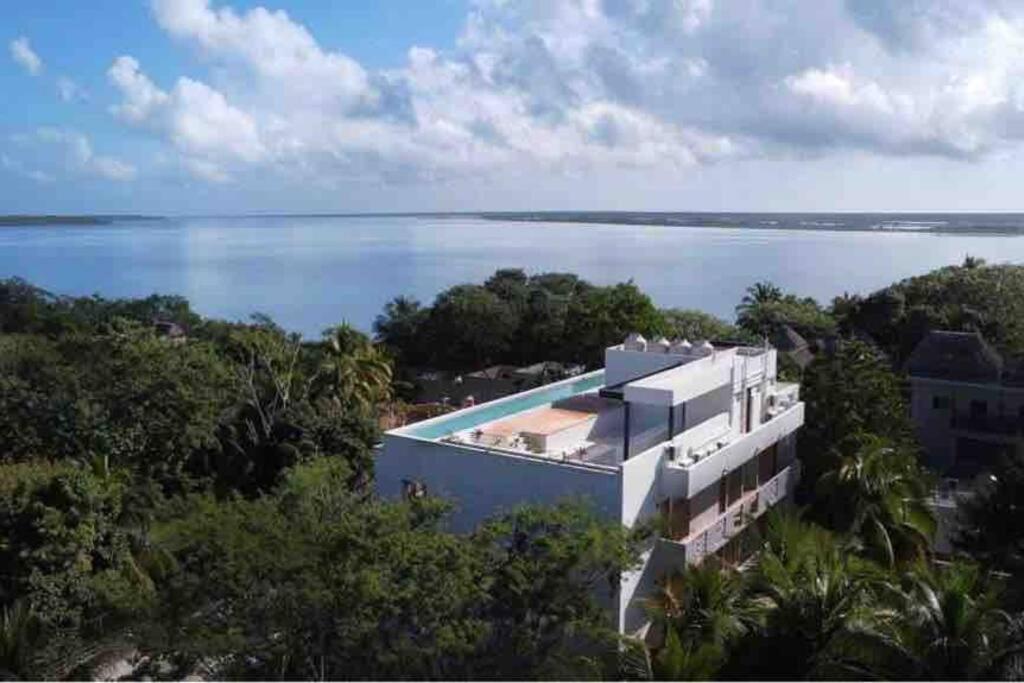 Micaela Bacalar C2 Depto De Lujo Vista Laguna Экстерьер фото